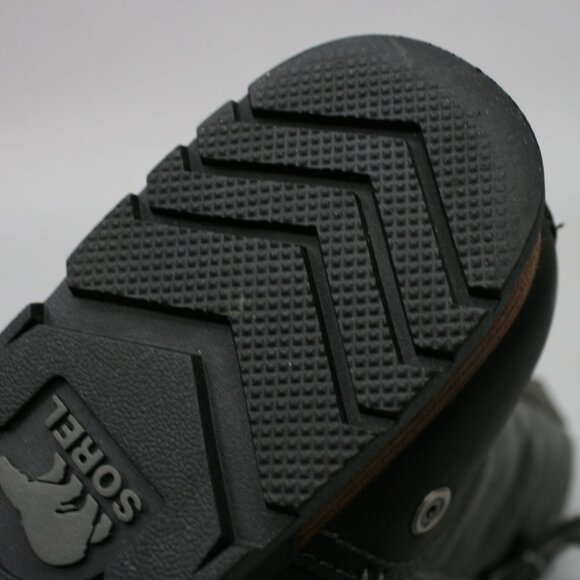 Sorel Ladies 10.5 Major Pull-on 2-Buckle Gray Leather Suede Boots - NL2166-028 - Picture 11 of 12